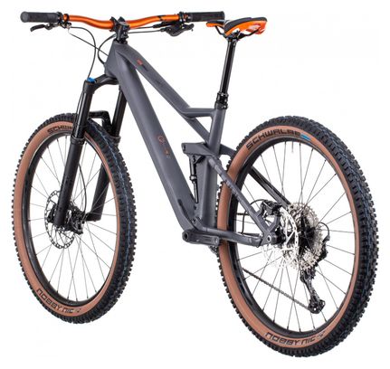 Cube Stereo 140 HPC Race 27.5 Full Suspension MTB Shimano SLX XT 12S 27.5 Grey 2022 Alltricks