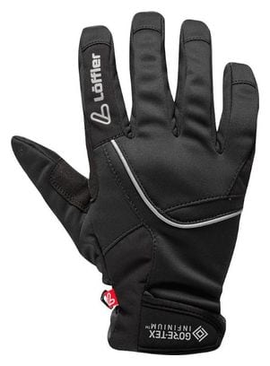 Gants Loeffler Gants de randonnée WS Warm-softshell-Noir