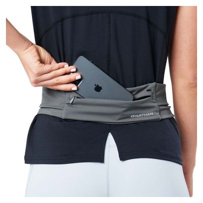 Nathan Fit 2.0 Grey Unisex Running Belt