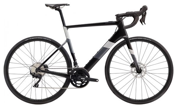 Bicicleta eléctrica de carretera Cannondale SuperSix EVO Neo 3 Shimano 105 11S 250 Wh 700 mm Black Pearl