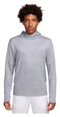 Haut Thermique à capuche Nike Dri-Fit UV Element Gris