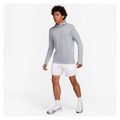 Haut Thermique à capuche Nike Dri-Fit UV Element Gris