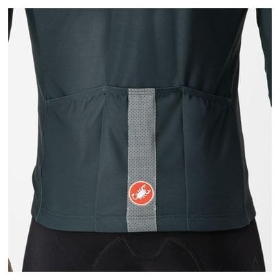 Castelli Tutto Nano Ros Lange Mouw Jas Zwart