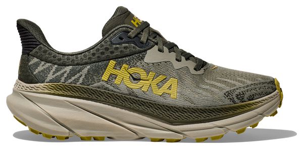 Zapatillas de trail Hoka Challenger 7 caqui para hombre
