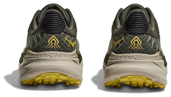 Hoka Challenger 7 Khaki Herren Trailrunning-Schuhe