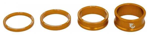 Kit distanziali per cuffie di precisione Wolf Tooth (x4) Arancione