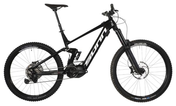 Vélo d'Exposition - VTT Tout-Suspendu Électrique Sunn Kern EL S1 Shimano XT 11V 630Wh Noir Brillant S