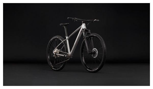 Cube Reaction Pro Shimano 12-Speed 29'' Mountain Bike, Platinum Gray, 2027
