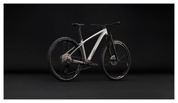 Cube Reaction Pro Shimano 12-Speed 29'' Mountain Bike, Platinum Gray, 2027