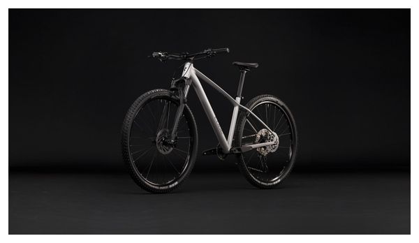 Cube Reaction Pro Shimano 12-Speed 29'' Mountain Bike, Platinum Gray, 2027