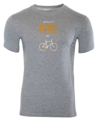 Rubb'r Ride Short Sleeve T-Shirt Grey