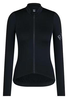 Maillot Manches Longues Femme Rapha Pro Team Midweight Noir/Gris