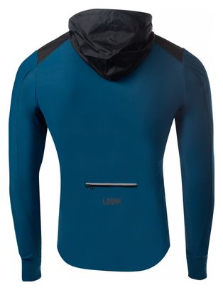 Veste Coupe-Vent Urban / Gravel LeBram Parpaillon Noir / Bleu