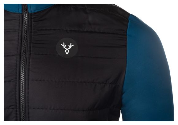 Veste Coupe-Vent Urban / Gravel LeBram Parpaillon Noir / Bleu