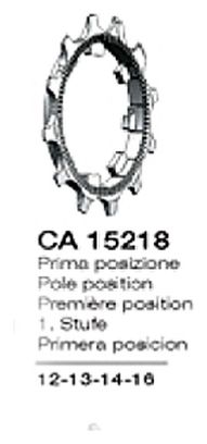 Pignon miche campa 11v depart 16d