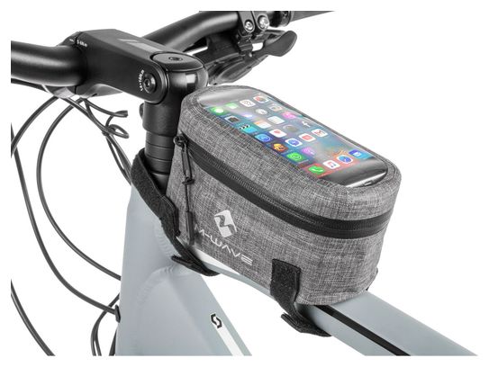 Sacoche de tube supérieur M-WAVE Suburban Top Gris