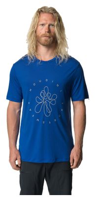 Houdini Tree Message T-Shirt Blau Mann