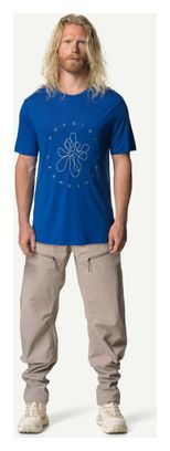 Houdini Tree Message T-Shirt Blau Mann