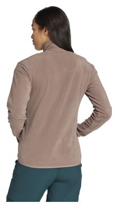 Pile adidas Terrex Multi Essentials Beige con zip da donna
