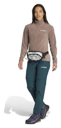 Pile adidas Terrex Multi Essentials Beige con zip da donna