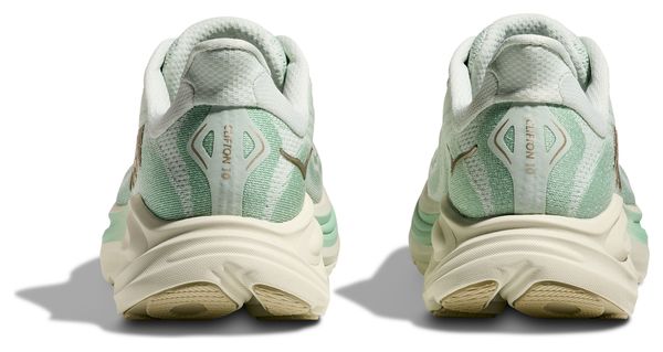 Chaussures Running Hoka Clifton 10 Bleu/Vert Femme