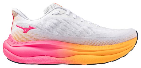 Mizuno Wave Sky 9 Scarpe da corsa Bianco/Arancione/Rosa Unisex