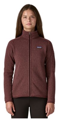 Jersey Patagonia Better de mujer, forro polar púrpura