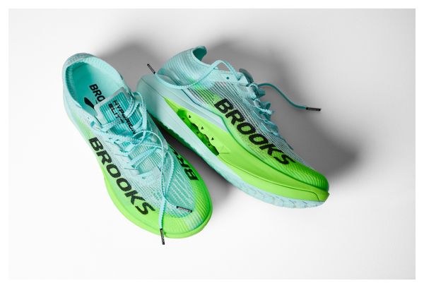 Brooks Hyperion Elite 5 Scarpe da corsa blu/verde Unisex