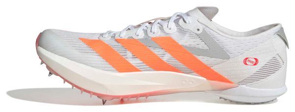 Chaussures d'Athlétisme adidas Adizero Ambition Blanc/Orange Unisexe
