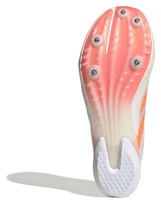 Chaussures d'Athlétisme adidas Adizero Ambition Blanc/Orange Unisexe