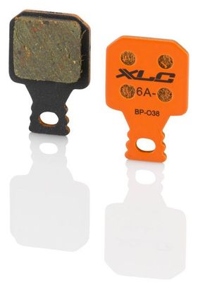 Pair of XLC BP-O38 Organic Disc Brake Pads for Magura MT 5 and 7 (25 Pairs)