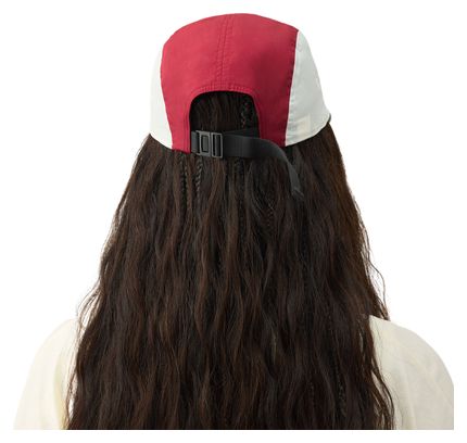 New Balance 5-Panel Cap, Size 47, Red