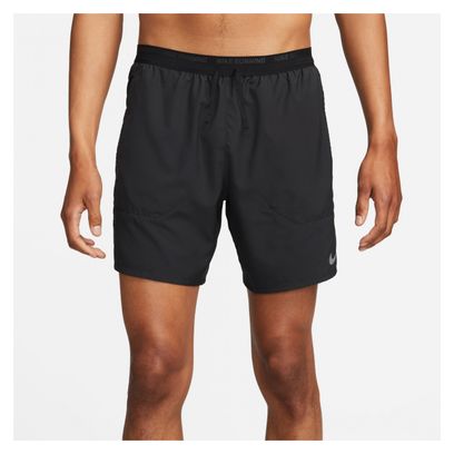 Pantalón corto 2 en 1 Nike Dri-Fit Stride negro
