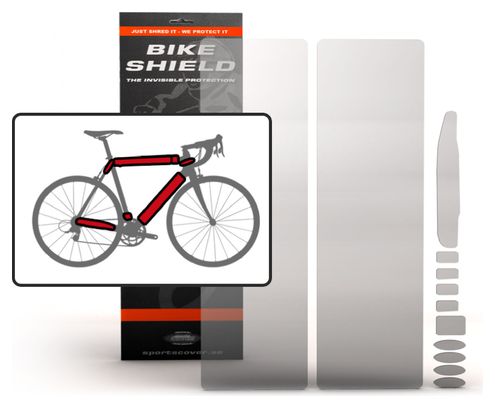 Protección invisible del marco BIKESHIELD OVERSIZED