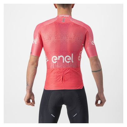 Maillot Manches Courtes Castelli Giro105 Race Rose