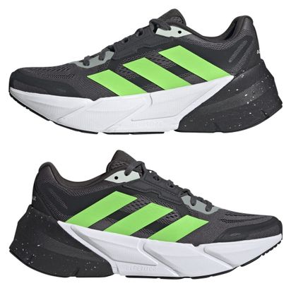 Chaussures Running adidas running adistar 1 Noir Vert Homme