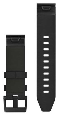 Bracelet Cuir Garmin QuickFit 22 mm Noir