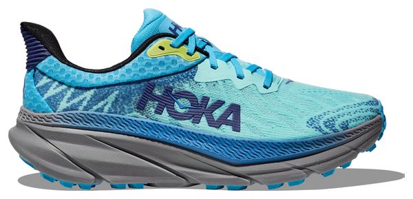 Hoka Challenger 7 Trailrunning-Schuhe Blau Grau Herren