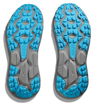 Hoka Challenger 7 Trailrunning-Schuhe Blau Grau Herren