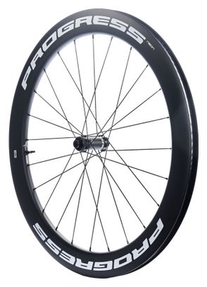 Paire de roues Progress Neon Disc Blanc | 12x100/12x142 mm | Center Lock | Campagnolo N3W