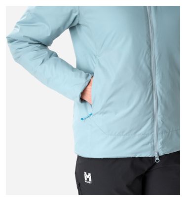 Chaqueta acolchada Millet Bossons 100 Hoodie azul para mujer