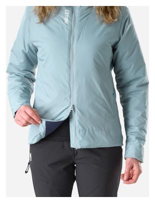 Chaqueta acolchada Millet Bossons 100 Hoodie azul para mujer