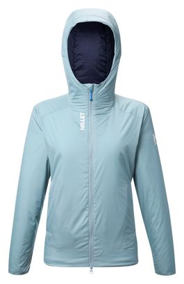 Chaqueta acolchada Millet Bossons 100 Hoodie azul para mujer