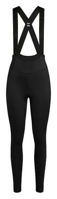 Lange Damen Radhose mit Trägern Rapha Pro Team Lightweight Schwarz