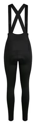 Lange Damen Radhose mit Trägern Rapha Pro Team Lightweight Schwarz