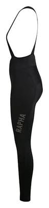 Lange Damen Radhose mit Trägern Rapha Pro Team Lightweight Schwarz