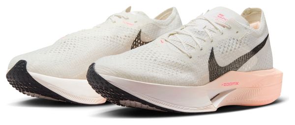 Nike Vaporfly 3 Beige Rood Heren Hardloopschoenen