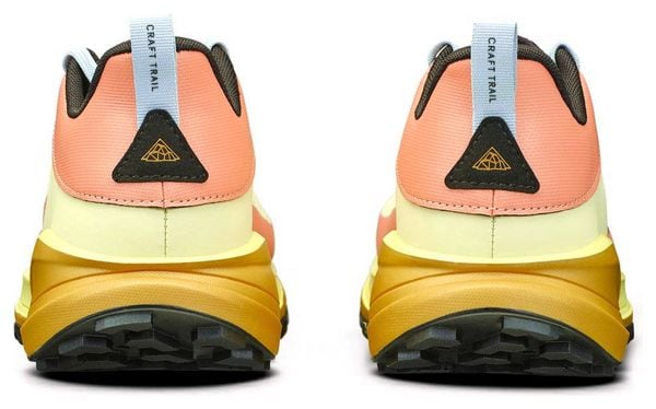 Craft Pure Trail X Pink/Yellow Men's Trail Shoes