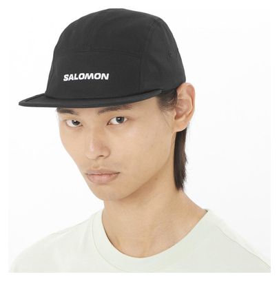 Casquette Salomon Logo 5 Panel Cap Noir