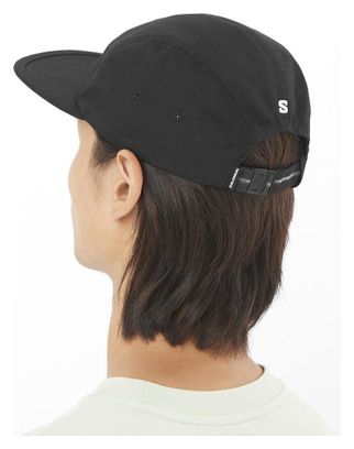Casquette Salomon Logo 5 Panel Cap Noir